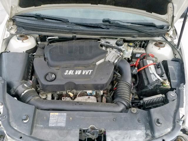 1G1ZE5E77AF107839 - 2010 CHEVROLET MALIBU LTZ თეთრი ფოტო 7