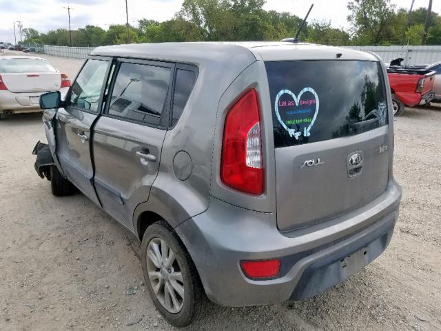 KNDJT2A54D7591660 - 2013 KIA SOUL CHARCOAL photo 3