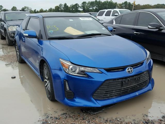 JTKJF5C75E3078720 - 2014 TOYOTA SCION TC 蓝色 照片 1