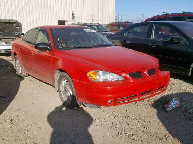 1G2NF52E73C320997 - 2003 PONTIAC GRAND AM S RED photo 1