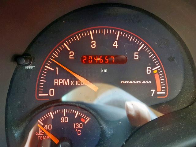 1G2NF52E73C320997 - 2003 PONTIAC GRAND AM S RED photo 8