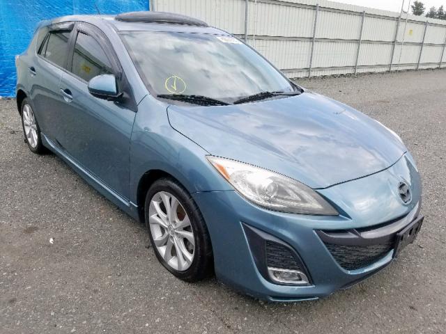 JM1BL1H6XA1246791 - 2010 MAZDA 3 S BLUE photo 1