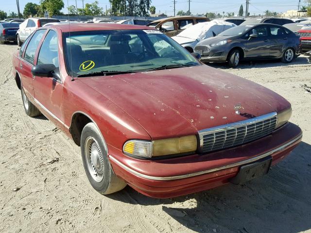 1G1BL52W5SR102240 - 1995 CHEVROLET CAPRICE CL MAROON photo 1