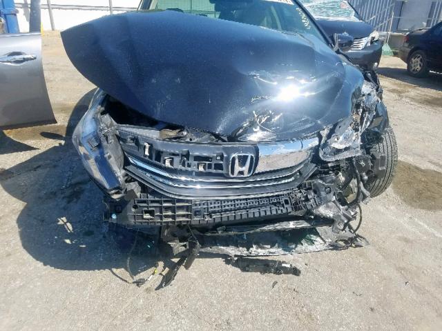 1HGCR2F98HA117322 - 2017 HONDA ACCORD EXL BLACK photo 7