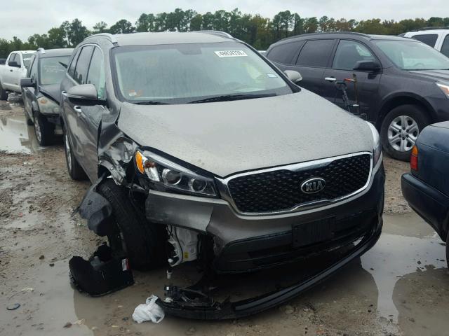 5XYPG4A31GG182144 - 2016 KIA SORENTO LX GRAY photo 1