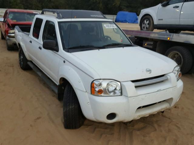 1N6ED29YX3C435526 - 2003 NISSAN FRONTIER C WHITE photo 1