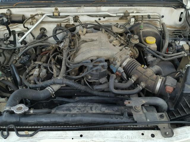 1N6ED29YX3C435526 - 2003 NISSAN FRONTIER C WHITE photo 7