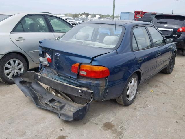 1Y1SK52842Z417330 - 2002 CHEVROLET GEO PRIZM 蓝色 照片 4