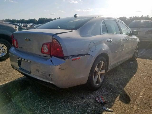 1G1ZC5EU6CF110035 - 2012 CHEVROLET MALIBU 1LT 银色 照片 4