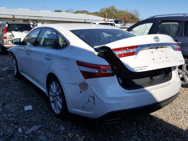 4T1BK1EB5DU032875 - 2013 TOYOTA AVALON BAS WHITE photo 3