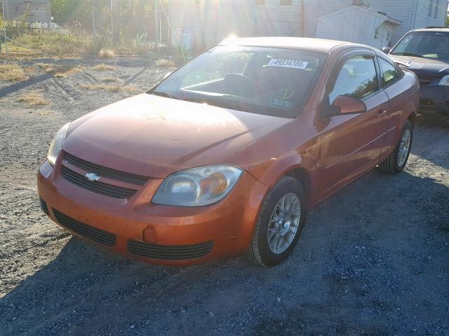 1G1AL15F377210875 - 2007 CHEVROLET COBALT LT ORANGE photo 2