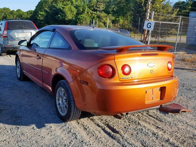 1G1AL15F377210875 - 2007 CHEVROLET COBALT LT ORANGE photo 3