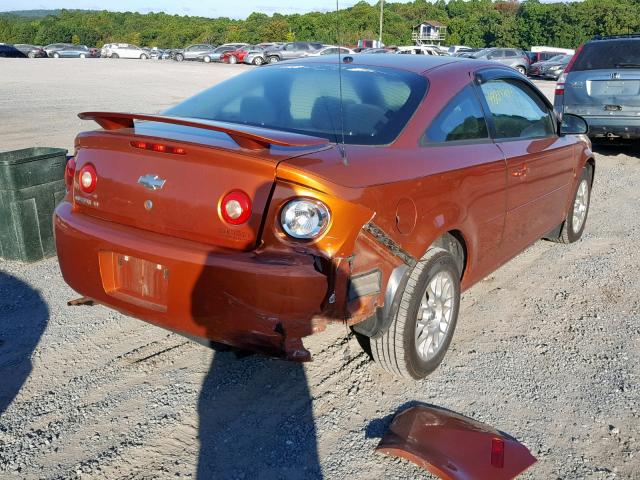 1G1AL15F377210875 - 2007 CHEVROLET COBALT LT ORANGE photo 4