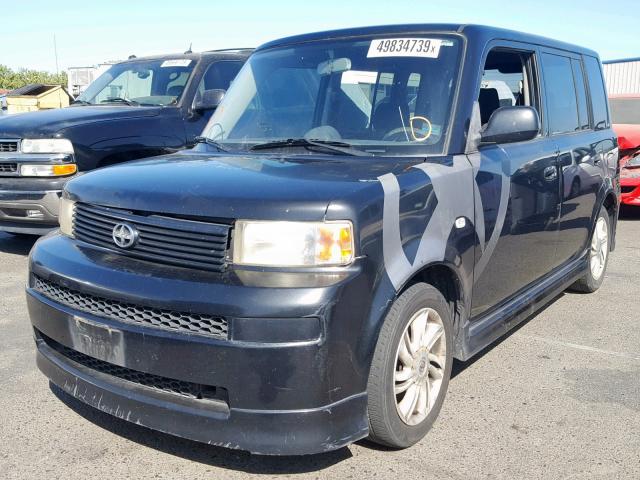 JTLKT324340144167 - 2004 TOYOTA SCION XB 黑色 照片 2