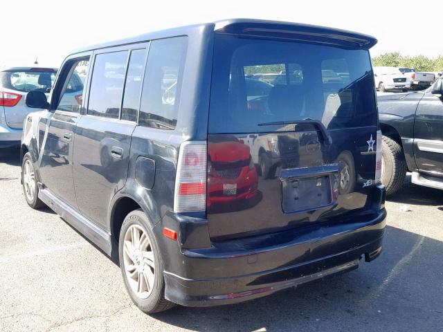 JTLKT324340144167 - 2004 TOYOTA SCION XB 黑色 照片 3