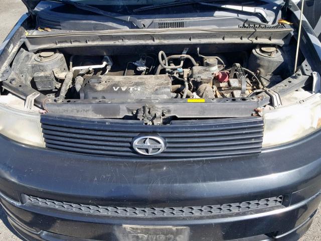 JTLKT324340144167 - 2004 TOYOTA SCION XB 黑色 照片 7