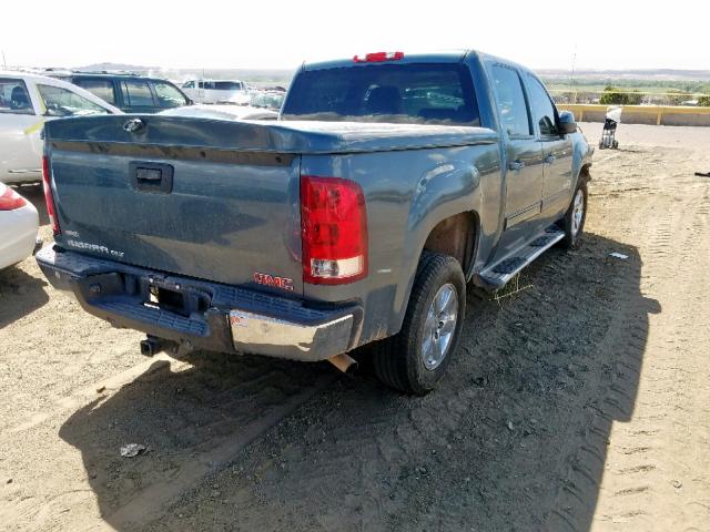 3GTRCWE07AG227726 - 2010 GMC SIERRA C15 BLUE photo 4