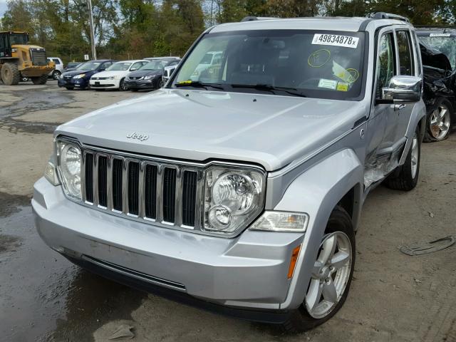 1C4PJMCK7CW111386 - 2012 JEEP LIBERTY LI SILVER photo 2