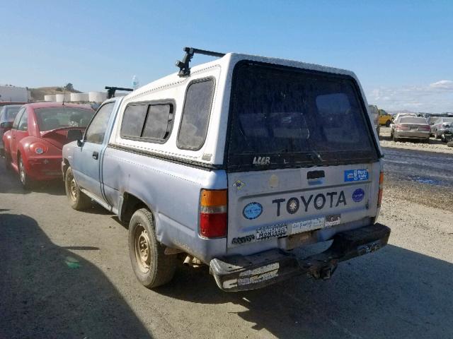 JT4RN81R1L5050661 - 1990 TOYOTA T 100 SILVER photo 3