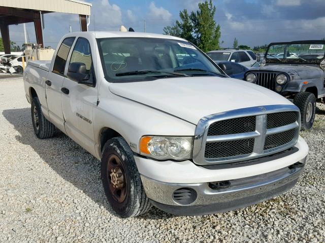 3D7KA28D14G220876 - 2004 DODGE RAM 2500 S WHITE photo 1