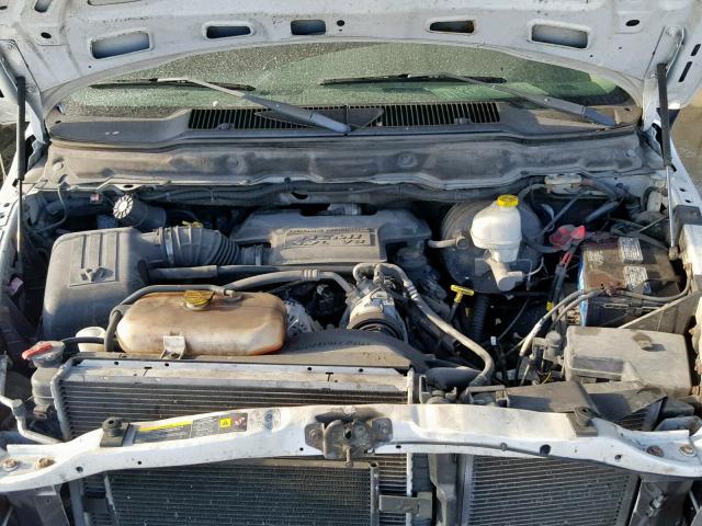 3D7KA28D14G220876 - 2004 DODGE RAM 2500 S თეთრი ფოტო 7