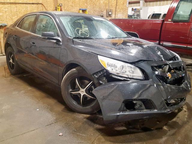 1G11C5SA7DF134062 - 2013 CHEVROLET MALIBU 1LT BLACK photo 1
