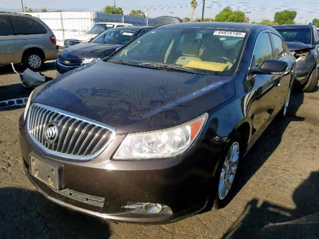 1G4GC5ER1DF181277 - 2013 BUICK LACROSSE BROWN photo 2