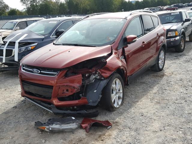 1FMCU9J93FUC14545 - 2015 FORD ESCAPE TIT ORANGE photo 2