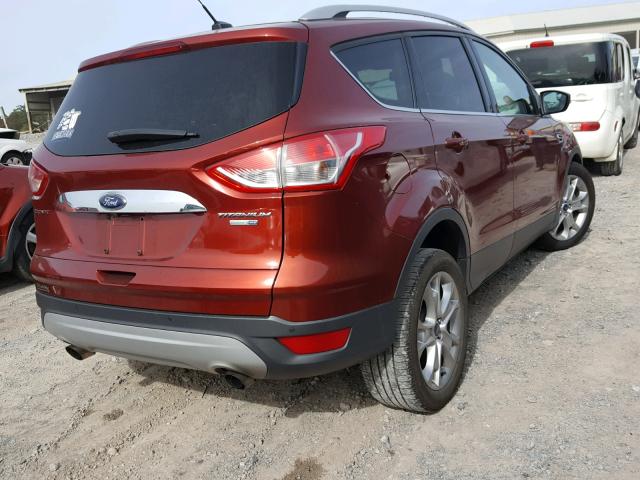 1FMCU9J93FUC14545 - 2015 FORD ESCAPE TIT ORANGE photo 4