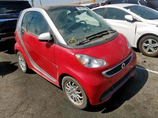 WMEEJ9AA7DK715867 - 2013 SMART FORTWO RED photo 1