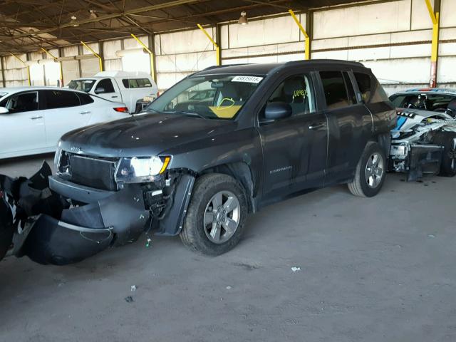 1C4NJCBA7ED594984 - 2014 JEEP COMPASS SP 灰色 照片 2