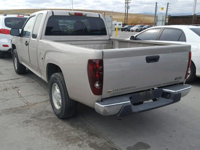 1GCCS196248119552 - 2004 CHEVROLET COLORADO TAN photo 3