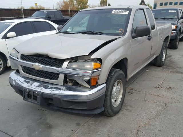 1GCCS196248119552 - 2004 CHEVROLET COLORADO TAN photo 9