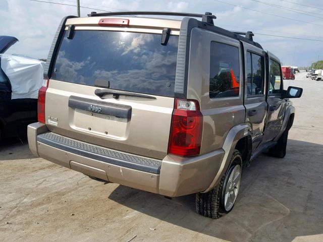 1J8HG48KX6C271790 - 2006 JEEP COMMANDER თაფლისფერი ფოტო 4