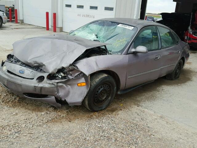 1FALP52U8TA185022 - 1996 FORD TAURUS GL GRAY photo 9