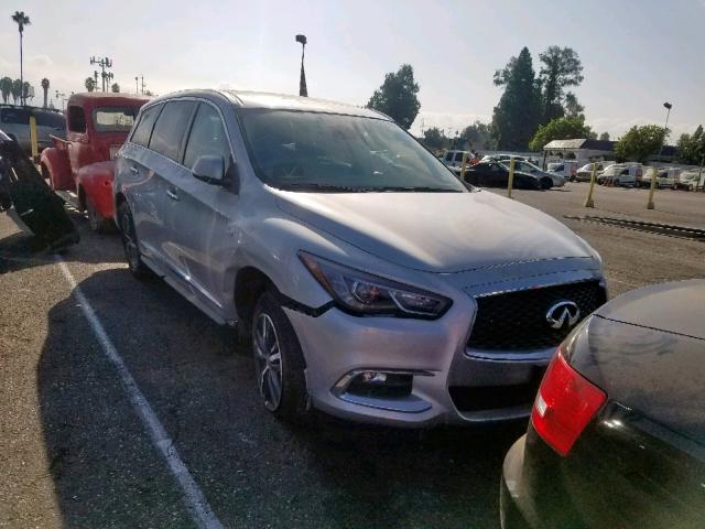 5N1DL0MM6KC557983 - 2019 INFINITI QX60 LUXE SILVER photo 1