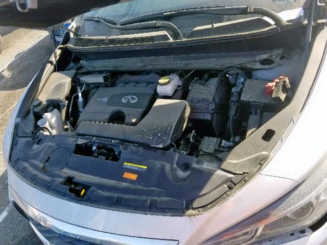 5N1DL0MM6KC557983 - 2019 INFINITI QX60 LUXE SILVER photo 7