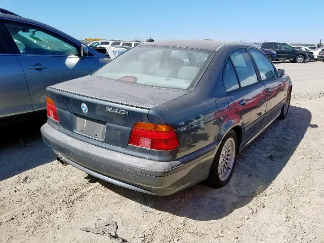 WBADN634XXGM63346 - 1999 BMW 540 I AUTO BLUE photo 4