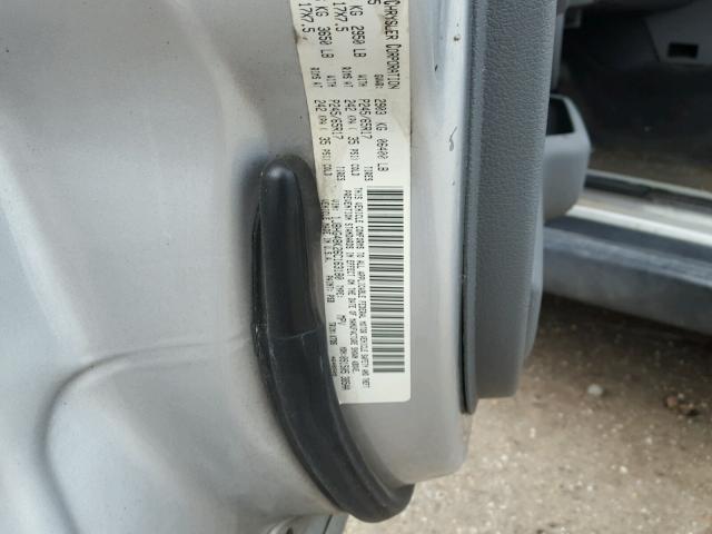 1J8HG48K26C163180 - 2006 JEEP COMMANDER Gümüş foto 10