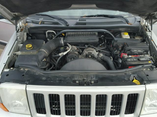 1J8HG48K26C163180 - 2006 JEEP COMMANDER Gümüş foto 7