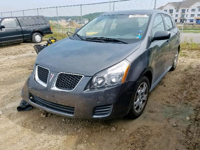 5Y2SP67049Z409057 - 2009 PONTIAC VIBE GRAY photo 2