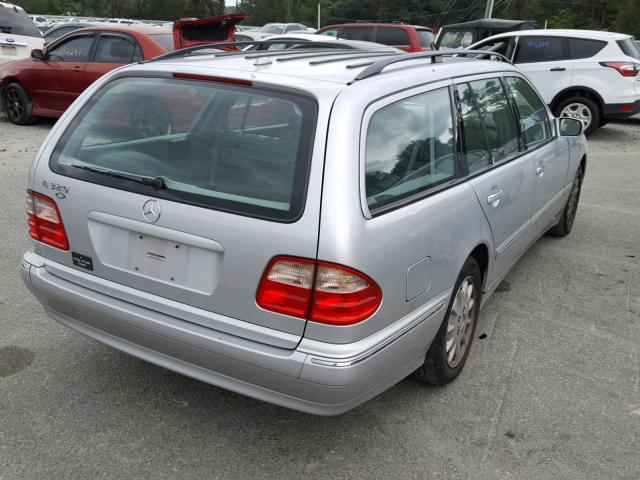 WDBJH65J1YB006678 - 2000 MERCEDES-BENZ E 320 SILVER photo 4