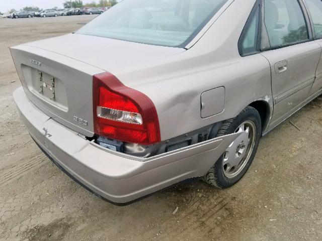 YV1TS92D631303420 - 2003 VOLVO S80 TAN photo 9