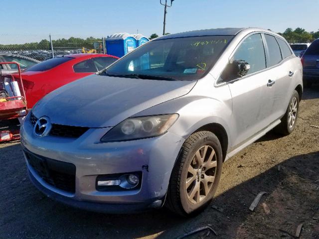 JM3ER29L390226879 - 2009 MAZDA CX-7 GRAY photo 2