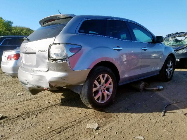 JM3ER29L390226879 - 2009 MAZDA CX-7 GRAY photo 4