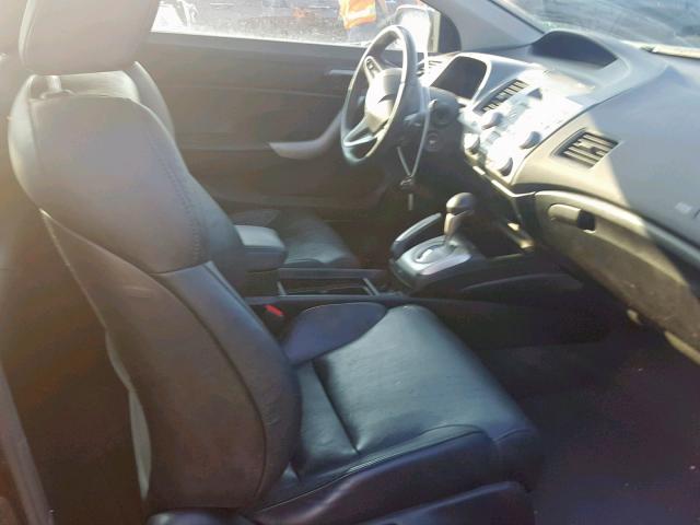 2HGFG12978H578788 - 2008 HONDA CIVIC EXL 黑色 照片 5