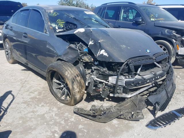 WBA5R7C55KAJ87578 - 2019 BMW 330XI 灰色 照片 1