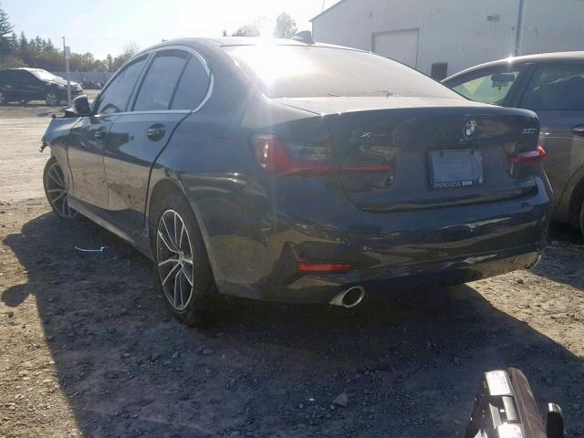 WBA5R7C55KAJ87578 - 2019 BMW 330XI GRAY photo 3