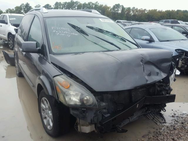 5N1BV28U38N118518 - 2008 NISSAN QUEST S GRAY photo 1