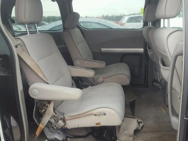 5N1BV28U38N118518 - 2008 NISSAN QUEST S GRAY photo 6